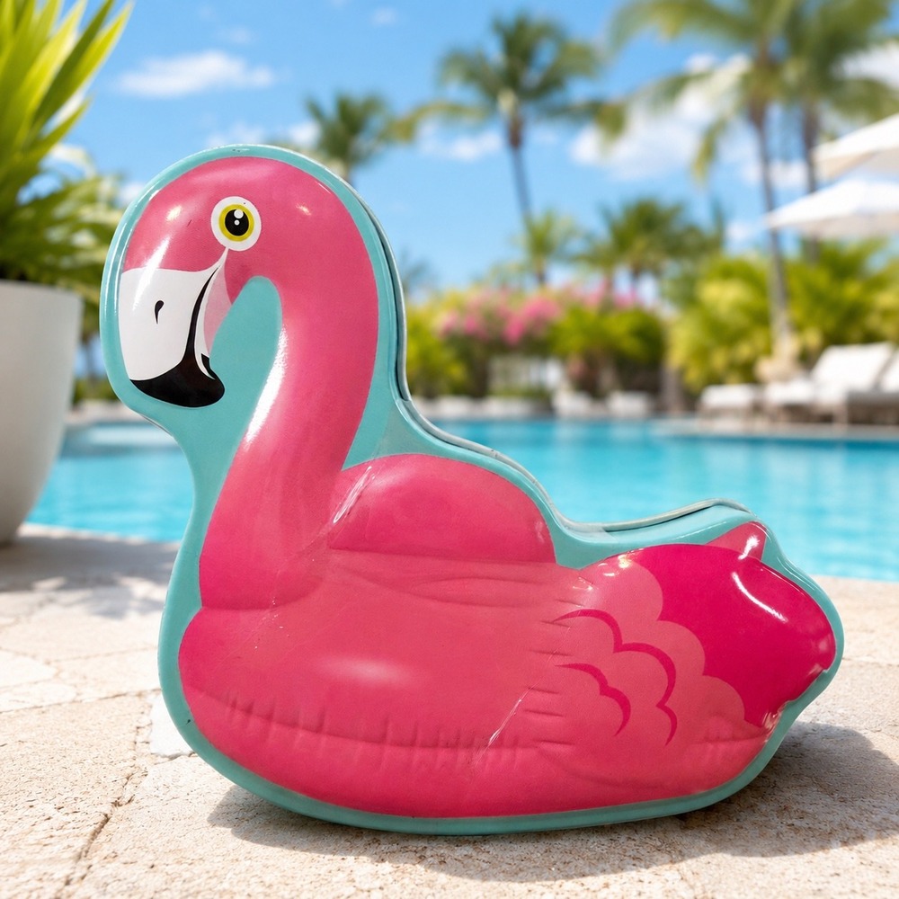 Boston America Flamingo Candy Tin Sealed Collectible Novelty 2022 New Unopened